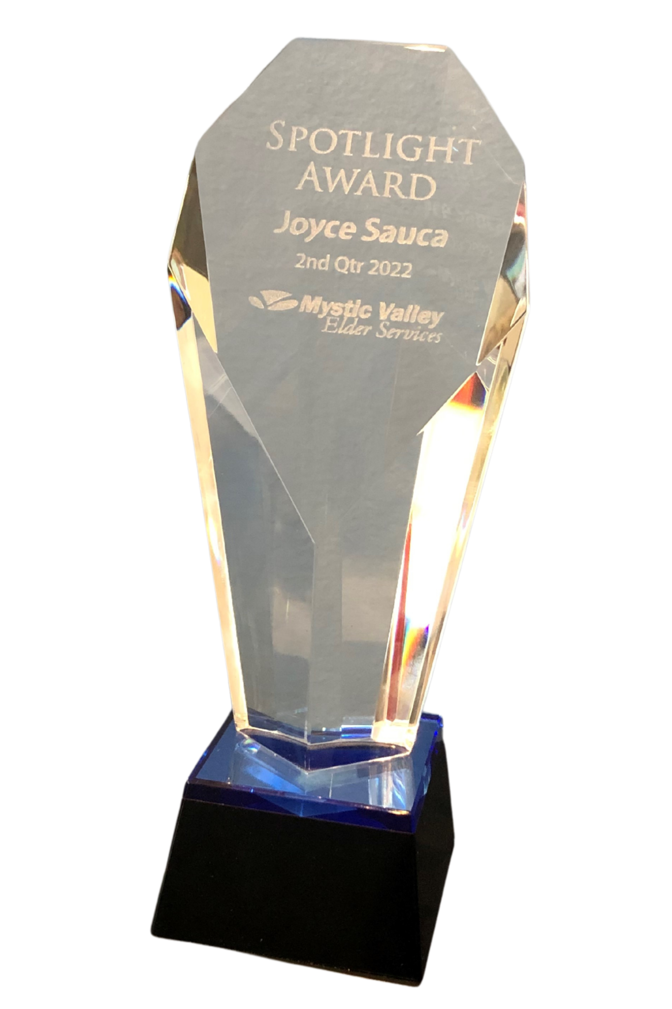 MVES Honors Spotlight Award Winner Mystic Valley Elder Services
